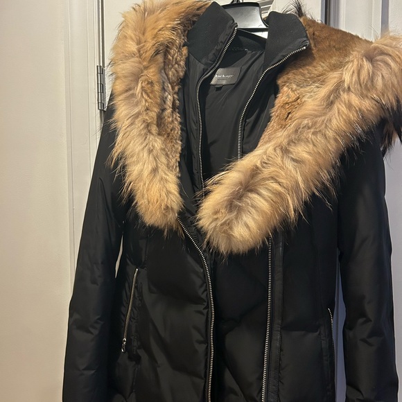 MACKAGE KAY DOWN FUR LINED COAT SZ SMALL - Picture 4 of 15